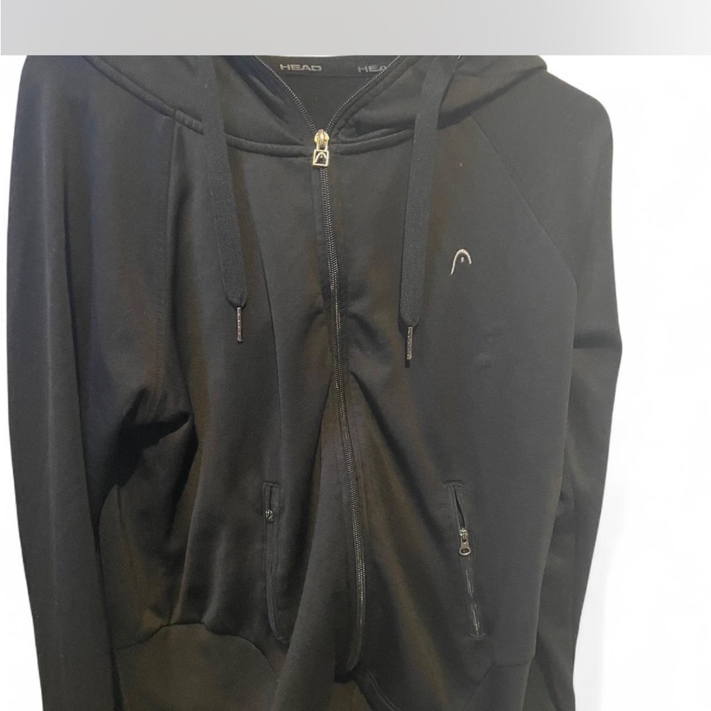 Men’s Head black zip up hoodie in size M